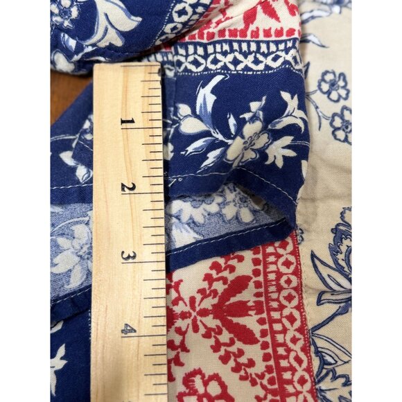 Jessica Simpson Size M Romper Shorts Tube Top Floral Womens Summer Resort White - Picture 6 of 6